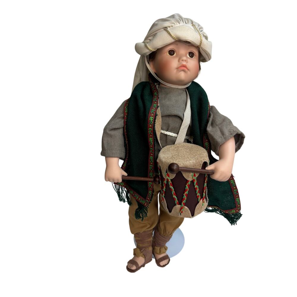 Ashton Drake Galleries Little Drummer Boy Children of Christmas Animated Musical